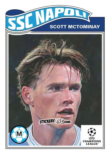 Cromo Scott Mctominay - Living Set Soccer 2025 n. 808 - Topps