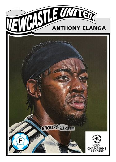 Figurina Anthony Elanga - Living Set Soccer 2025 n. 809 - Topps