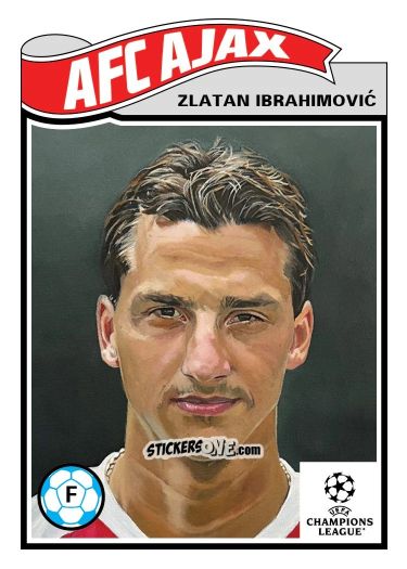 Cromo Zlatan Ibrahimovic - Living Set Soccer 2025 n. 816 - Topps