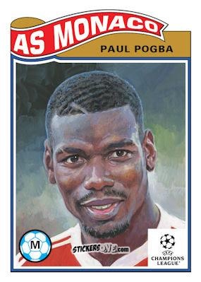Cromo Paul Pogba - Living Set Soccer 2025 n. 840 - Topps