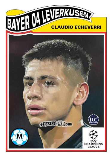 Cromo Claudio Echeverri - Living Set Soccer 2025 n. 842 - Topps