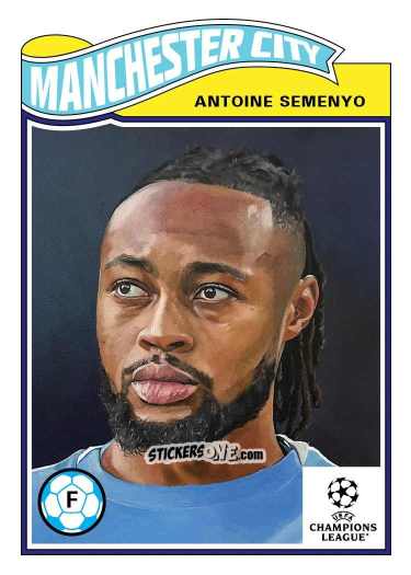 Sticker Antoine Semenyo - Living Set Soccer 2025 n. 857 - Topps