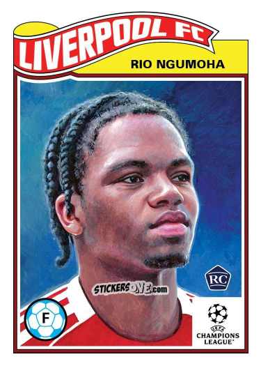 Cromo Rio Ngumoha - Living Set Soccer 2025 n. 859 - Topps