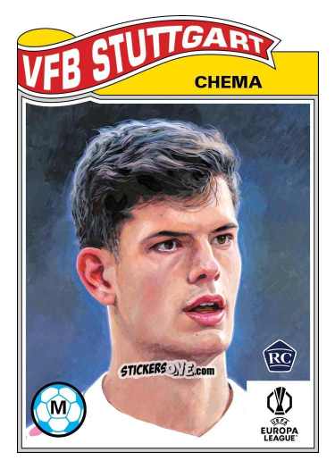 Sticker Chema Andrés - Living Set Soccer 2025 n. 860 - Topps