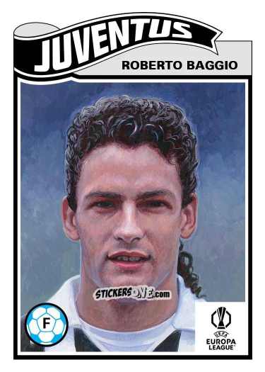 Figurina Roberto Baggio - Living Set Soccer 2025 n. 867 - Topps