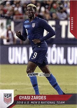 Figurina Gyasi Zardes - Instant US Soccer National Team Collection
 n. 14 - Panini