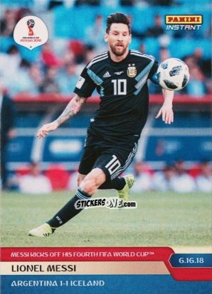 Cromo Lionel Messi
