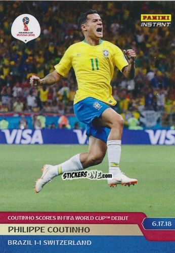 Cromo Philippe Coutinho