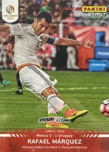 Cromo Rafael Márquez - Instant Copa America 2016
 n. 5 - Panini