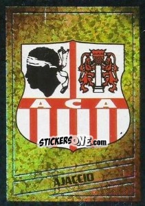 Sticker Ajaccio - SuperFoot 2004-2005 - Panini