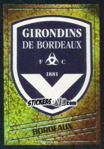 Sticker Bordeaux - SuperFoot 2004-2005 - Panini