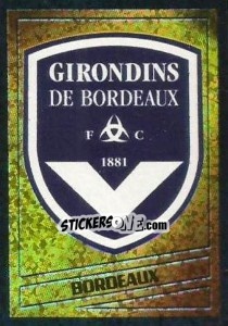 Sticker Bordeaux - SuperFoot 2004-2005 n. 4 - Panini