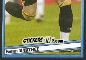 Figurina Fabien Barthez - SuperFoot 2004-2005 - Panini