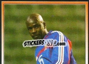 Sticker Lilian Thuram - SuperFoot 2004-2005 n. 27 - Panini