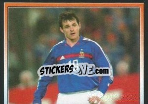 Cromo Willy Sagnol - SuperFoot 2004-2005 - Panini