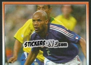 Sticker Jean-Alain Boumsong - SuperFoot 2004-2005 n. 35 - Panini