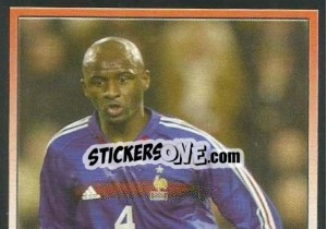Sticker Patrick Vieira - SuperFoot 2004-2005 n. 37 - Panini