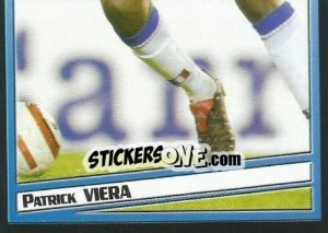 Sticker Patrick Vieira - SuperFoot 2004-2005 - Panini