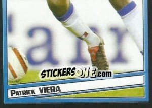 Sticker Patrick Vieira - SuperFoot 2004-2005 n. 39 - Panini