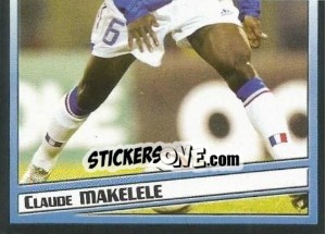 Sticker Claude Makelele - SuperFoot 2004-2005 - Panini