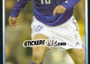 Sticker Zinédine Zidane - SuperFoot 2004-2005 n. 48 - Panini