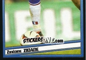 Figurina Zinédine Zidane - SuperFoot 2004-2005 - Panini