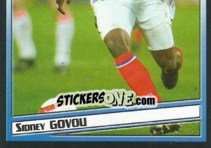 Sticker Sidney Govou - SuperFoot 2004-2005 n. 53 - Panini