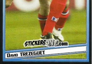 Sticker David Trezeguet - SuperFoot 2004-2005 n. 60 - Panini