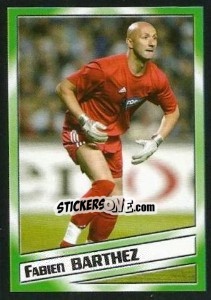 Sticker Fabien Barthez - SuperFoot 2004-2005 n. 64 - Panini