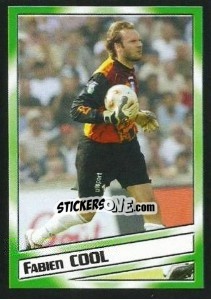 Sticker Fabien Cool - SuperFoot 2004-2005 n. 75 - Panini