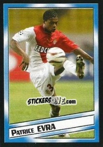 Cromo Patrice Evra - SuperFoot 2004-2005 - Panini