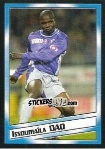 Sticker Issoumaïla Dao - SuperFoot 2004-2005 n. 100 - Panini