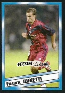 Sticker Franck Jurietti - SuperFoot 2004-2005 n. 101 - Panini