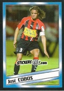 Sticker José Cobos - SuperFoot 2004-2005 - Panini