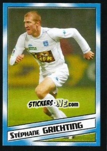 Cromo Stéphane Grichting - SuperFoot 2004-2005 - Panini