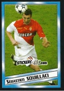 Sticker Sébastien Squillaci - SuperFoot 2004-2005 - Panini