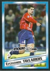 Sticker Stathis Tavlaridis - SuperFoot 2004-2005 n. 114 - Panini
