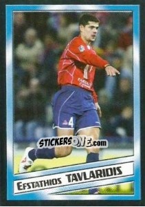 Cromo Stathis Tavlaridis - SuperFoot 2004-2005 - Panini