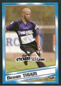 Sticker Brahim Thiam - SuperFoot 2004-2005 - Panini