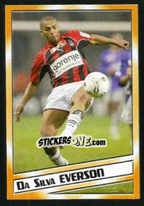 Sticker Da Silva Everson - SuperFoot 2004-2005 - Panini