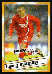 Sticker Florent Malouda - SuperFoot 2004-2005 n. 132 - Panini