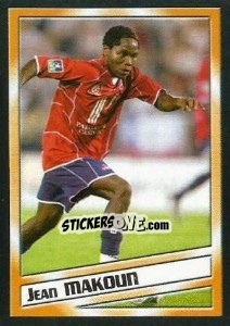 Figurina Jean Makoun - SuperFoot 2004-2005 - Panini