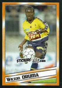 Sticker Wilson Oruma - SuperFoot 2004-2005 n. 137 - Panini
