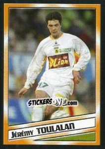 Cromo Jérémy Toulalan - SuperFoot 2004-2005 - Panini