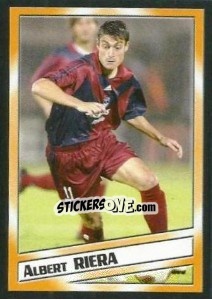 Sticker Albert Riera - SuperFoot 2004-2005 - Panini