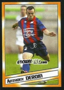 Sticker Anthony Deroin - SuperFoot 2004-2005 - Panini