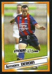 Sticker Anthony Deroin - SuperFoot 2004-2005 n. 147 - Panini