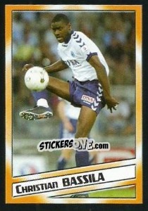 Sticker Christian Bassila - SuperFoot 2004-2005 - Panini