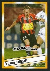 Sticker Yoann Bigne - SuperFoot 2004-2005 n. 150 - Panini