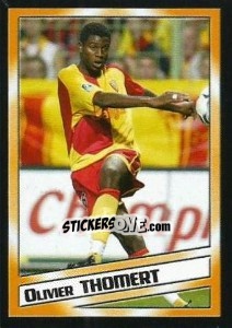 Sticker Olivier Thomert - SuperFoot 2004-2005 n. 157 - Panini